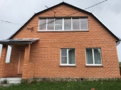 Объявление №44981579: Продается 2-х этажный кирпичный дом 140 м2 на участке 33 сотки, МО, Лотошинский район, дер. Сологино